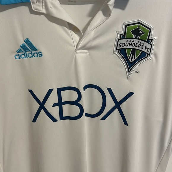 2018 Seattle Sounders FC officially licensed jersey. Away. Size M. Adidas. - Picture 2 of 4